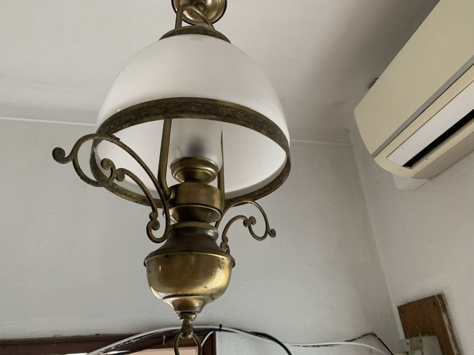 2 candeeiros vintage