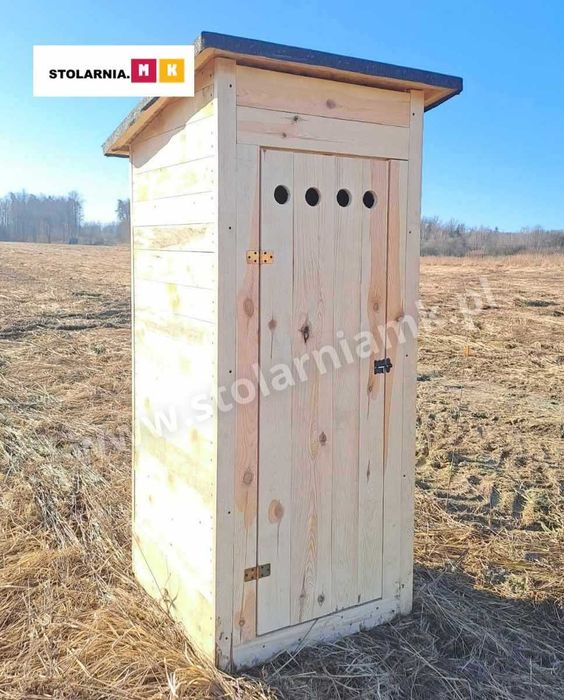 WC drewniane na budowę lub na działkę zapraszamy