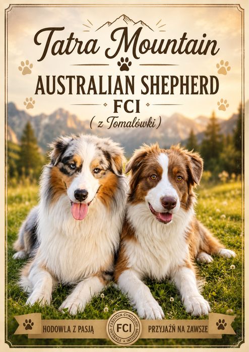 Owczarek Australijski( typ amerykański)  FCI