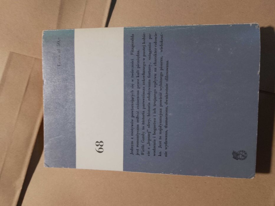 Wielki Gatsby F. Scott Fitzgerald