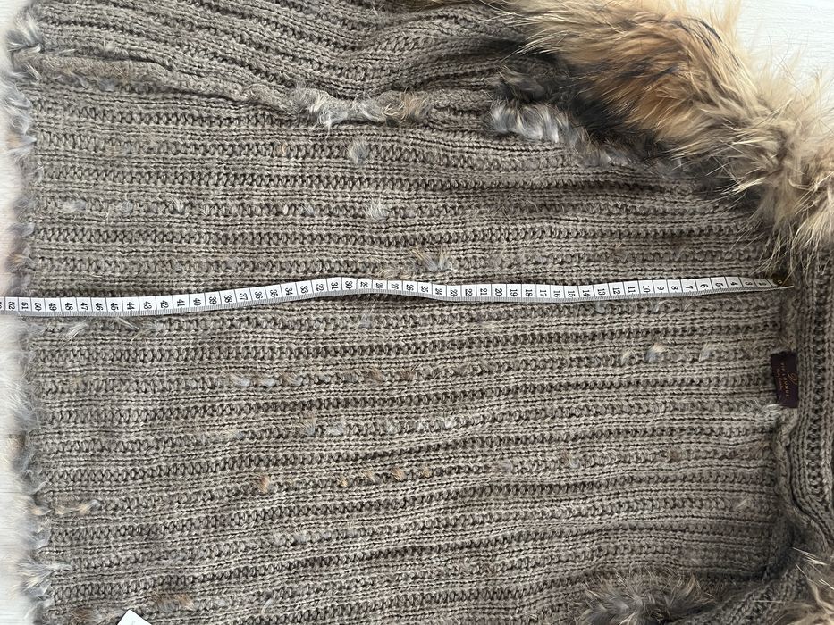 Kamizelka futro naturalne