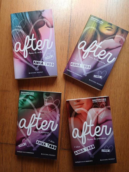 Livros After volumes 2 a 5, Anna Todd
