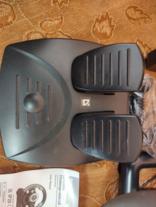 Ігрове дротове кермо Defender Challenge Mini, USB