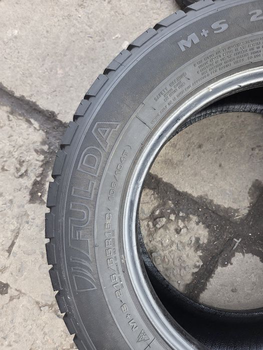 Шини всесезонні 215/65/r16c, Fulda  Conveo Trac 2, 2021р.