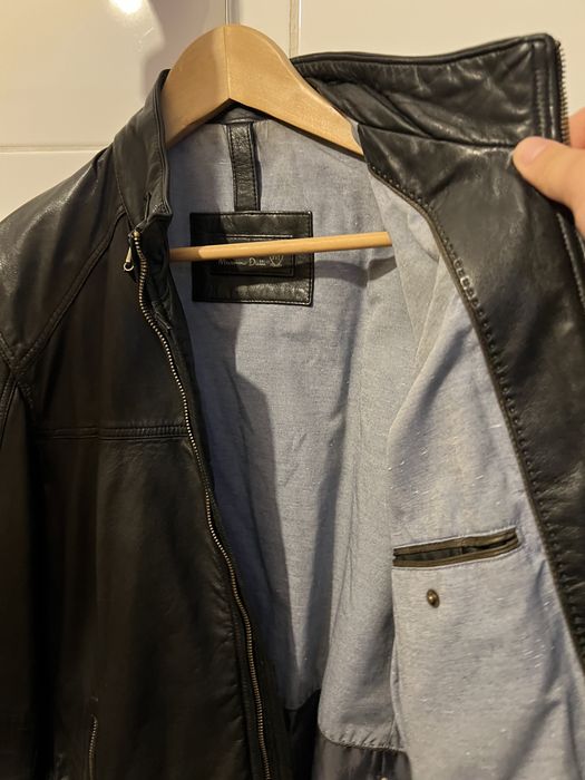 Casaco cabedal Massimo Dutti