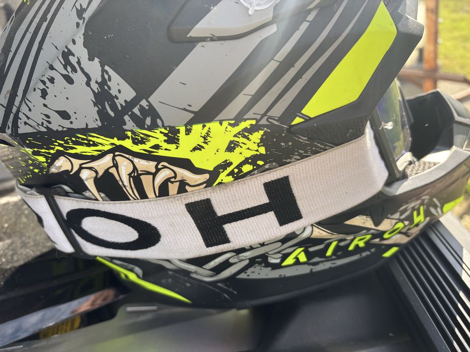 Kask airoh xl jak nowy