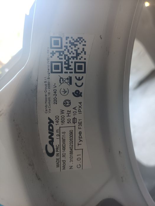 Peças de máquina de lavar candy 9kg