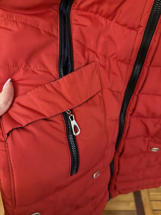 Пуховик зимовий теплий