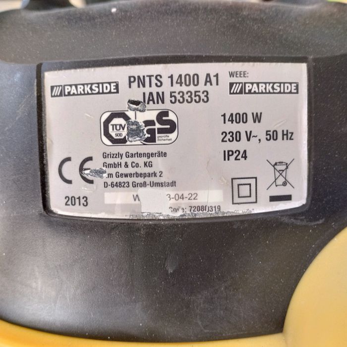 Пилосос парксайд