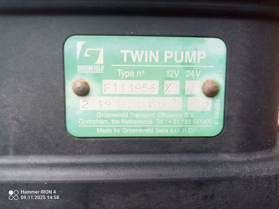 Pompa centralnego smarowania