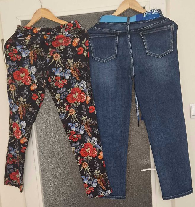 Spodnie damskie - 8 szt., rozm. 34-36 (XS-S), Nowe i db