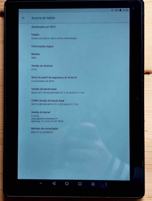 Tablet como novo ALLDOCUBE M5S