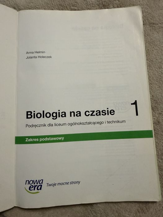 Biologia na czasie 1