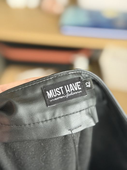 Шкіряні брюки  Must Have