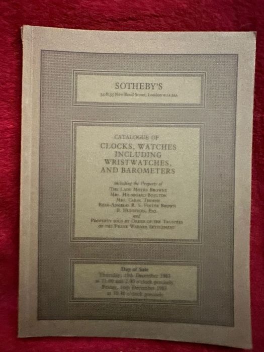 Catálogo antiguidades