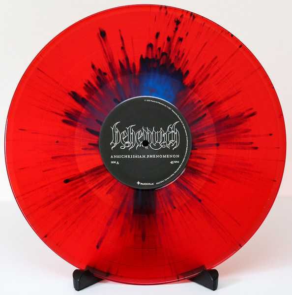BEHEMOTH Antichristian Phenomenon LP  limited splatter winyl autografy