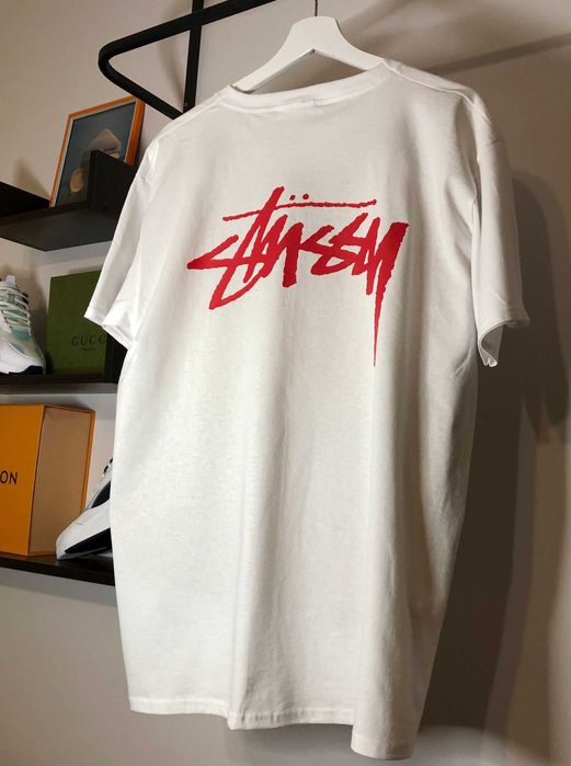 Футболка Stussy (red logo)