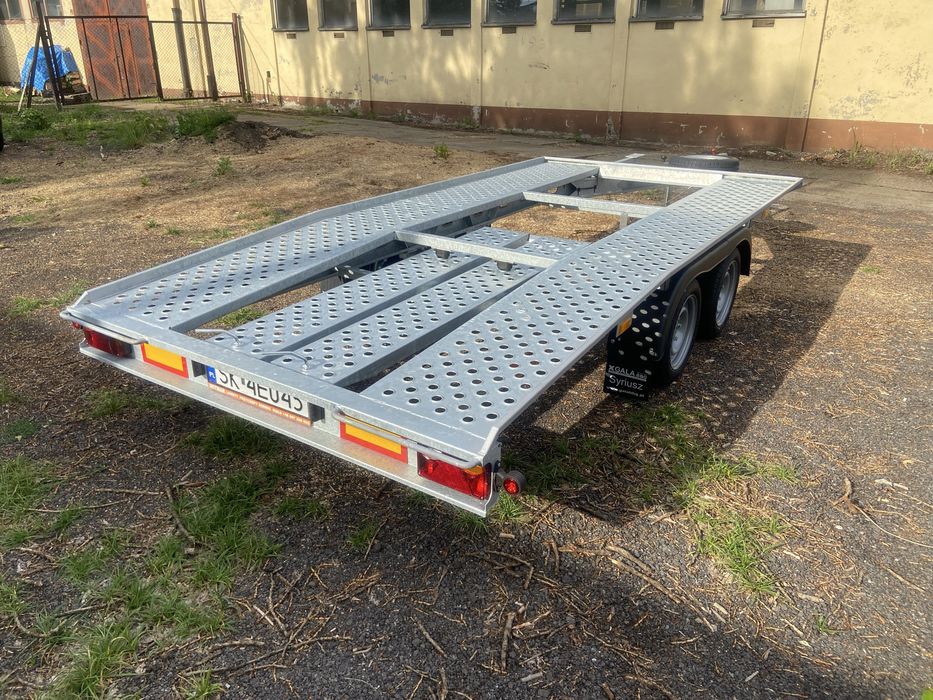 Wynajem wypozyczalnia przyczep lawety od 100 zł ,2000 dmc, 2500 dmc