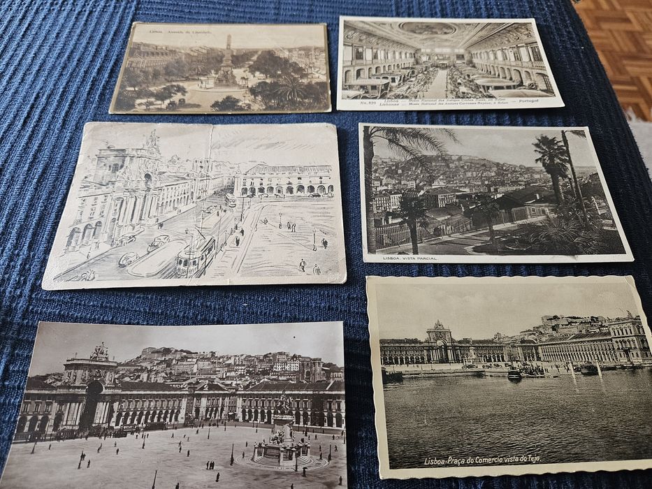 Postais antigos de Lisboa