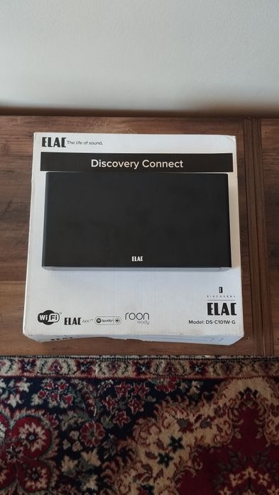 Vendo Streamer ELAC Aix2 com pouco uso com embalagem original entrego zona de Ovar