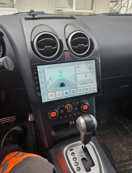 Radio Android 14 com GPS Nissan Qashqai J10 (Artigo novo)