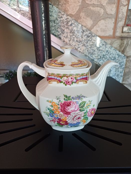FLORAL TEAPOT - Limoges Decor428623409468549122