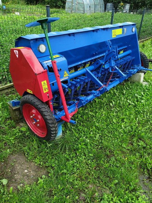 Siewnik Poznaniak 2.60m/1984r/docisk redlic/drabinka posiewna/znacznik