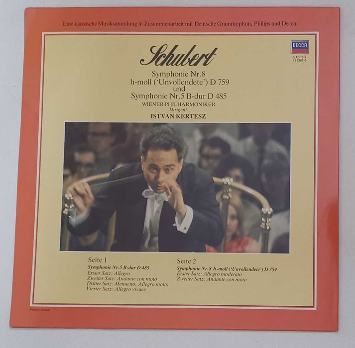 Schubert, -Symphonie Nr. 8 H-moll D 759 Und Symphonie Nr. 5 B-dur D485