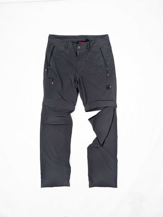 Mammut szare spodnie outdoor 2in1 spodenki zip system XL
