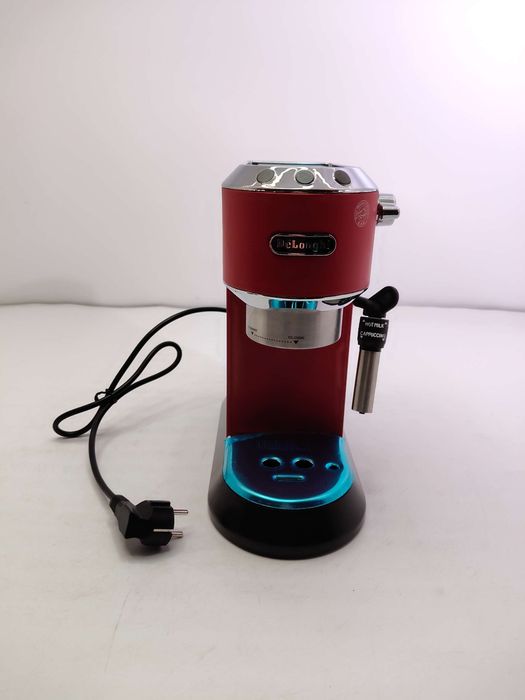 Kolbowy ekspres ciśnieniowy De'Longhi Dedica Style 1350 W czerwony