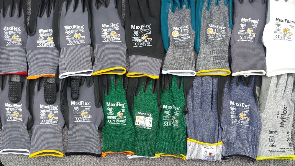 rękawice robocze ATG Maxiflex, rękawiczki maxi flex roz 6,7,8,9,10,11