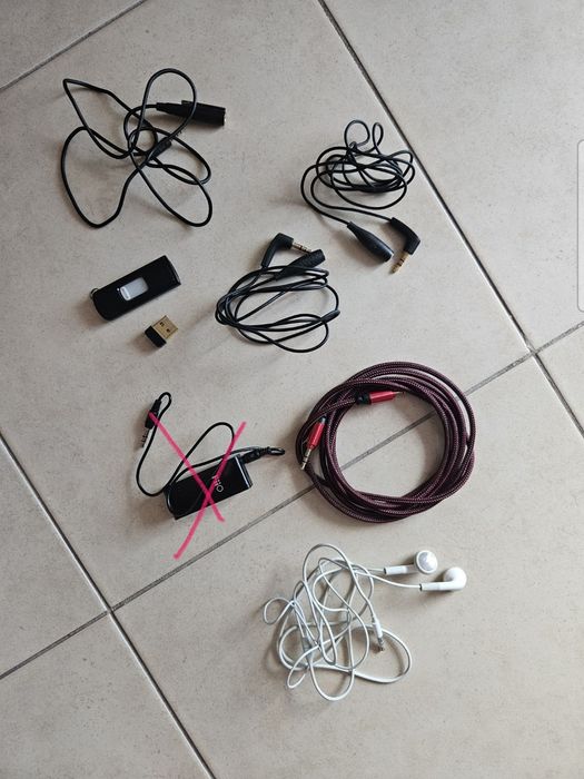 Набір аудіо шнурків, вайфай приймач