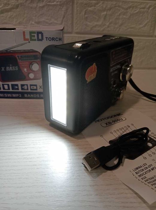 Радіо на акумуляторі Радіоприймач акумуляторний Радиоприемник