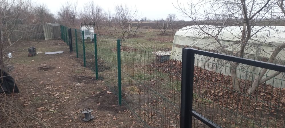 Заборы секционные,из профнастила под ключ