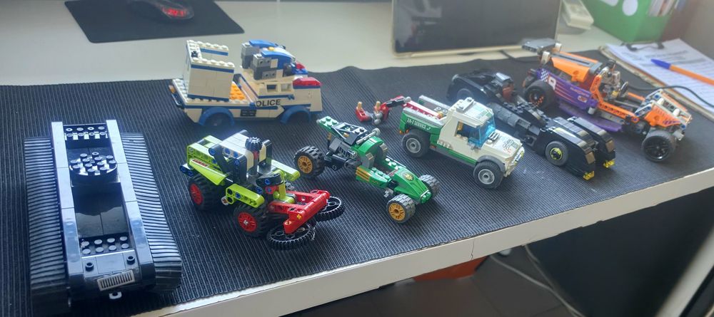 Peças lego variadas