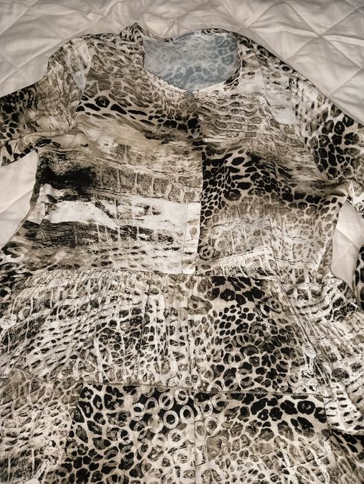 Sukienka na lato, czy jesień ,tunika włoska,made in Italy 42/44