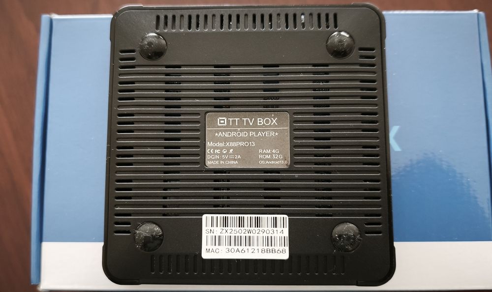 Box Android X88 Pro 13 Ultra HD 8K 32GB