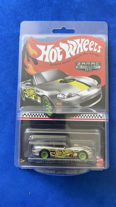 Carro Hot Wheels Zamac Edition 2025 Mazda Mazdaspeed Miata 2004 Mattel