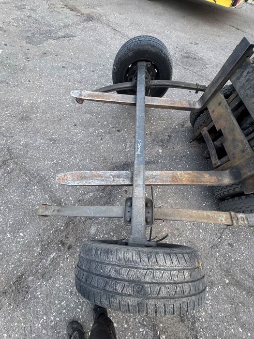 Fiat ducato 3 III Belka tył tylnia koła felga opona resor resory 2 piura pióra podwójne