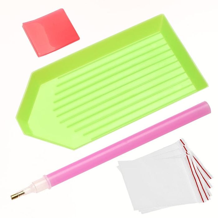 Diamond painting haft diamentowy  - lilie (1583)