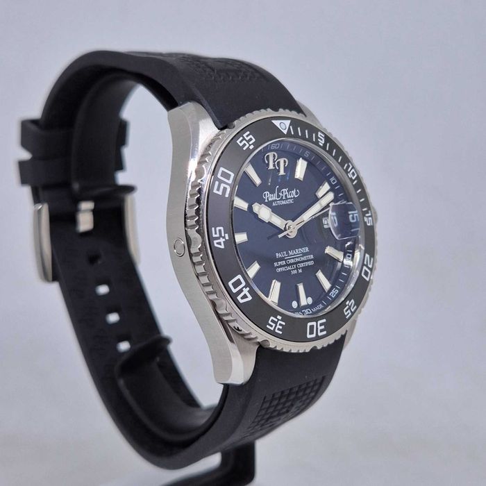 Promocja Paul Picot Paul Mariner 5 Newton P4354 Black rubber