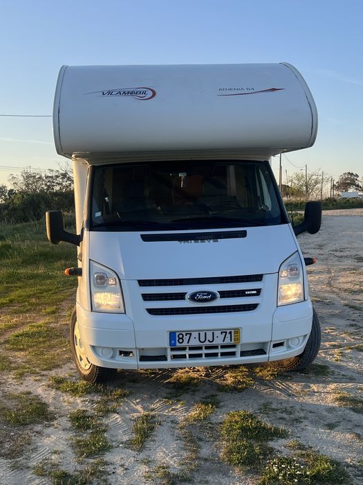 Autocaravana Ford Vilamobil 2008 – 6 Lugares – Com ar condicinonado  – Pronta a Viajar