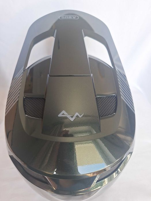Kask rowerowy fullface Abus HiDrop Moss Green M 57-58cm