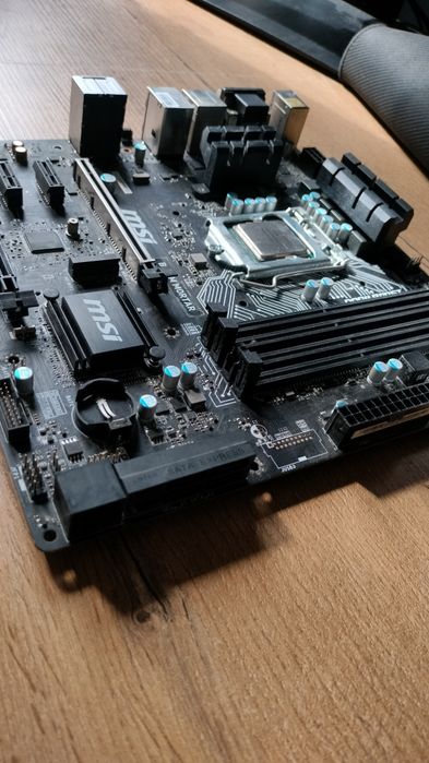 Płyta główna Msi  wraz z procesorem Intel