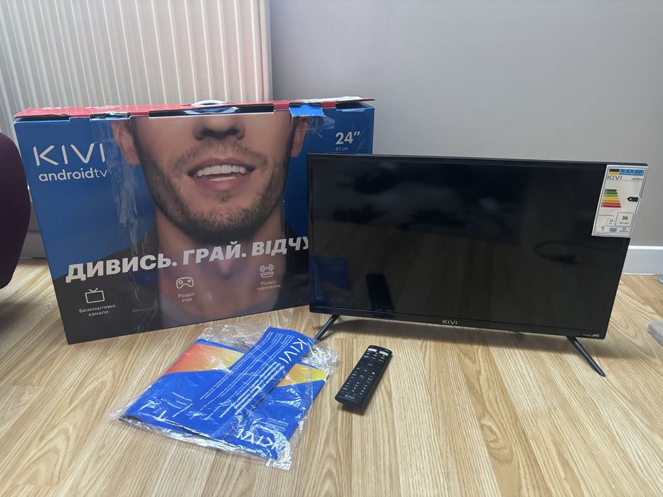 Телевізор KIVI 24H740LB [ SMART TV / T2 ]