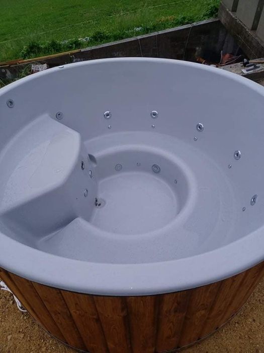 Balia ogrodowa beczka basen jacuzzi beczka sauna