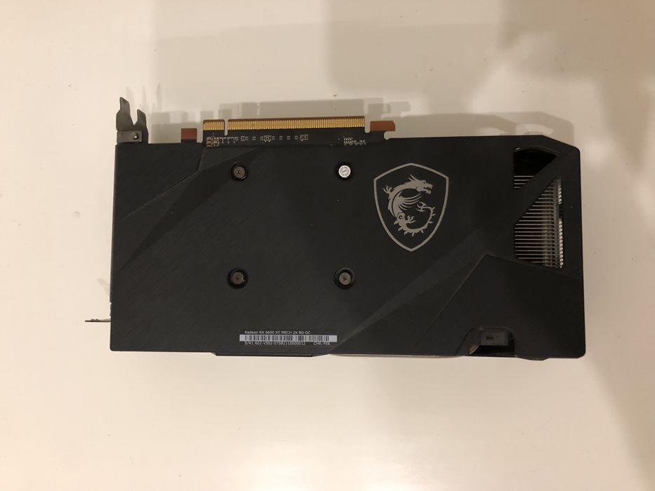 MSI MECH 2x AMD radeon RX6600XT 8gb