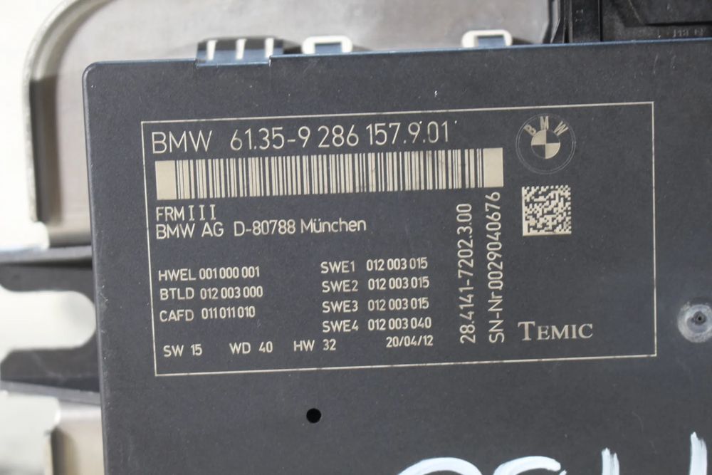 Módulo genérico BMW X3 (F25)