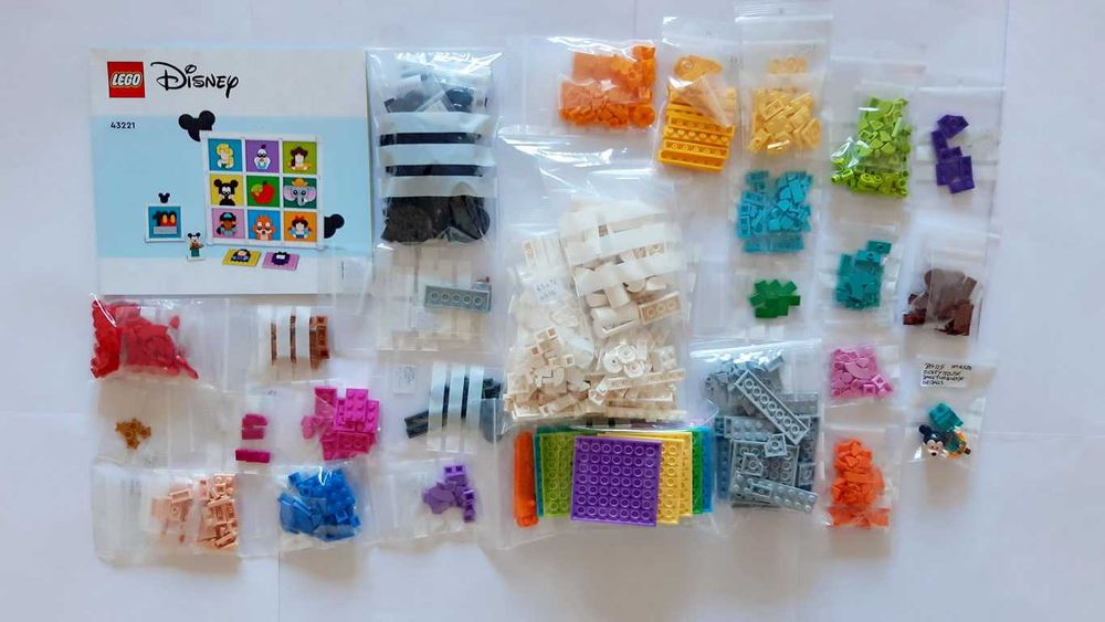 Lego Disney 43221 - Disney Animation Icons 100 Years  peças novas