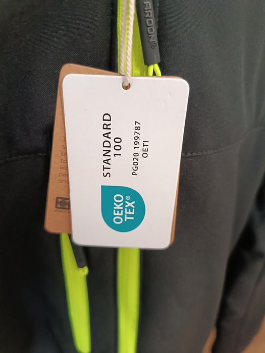 Kurtka softshell ARDON® Vision Winter męska, czarno-żółta